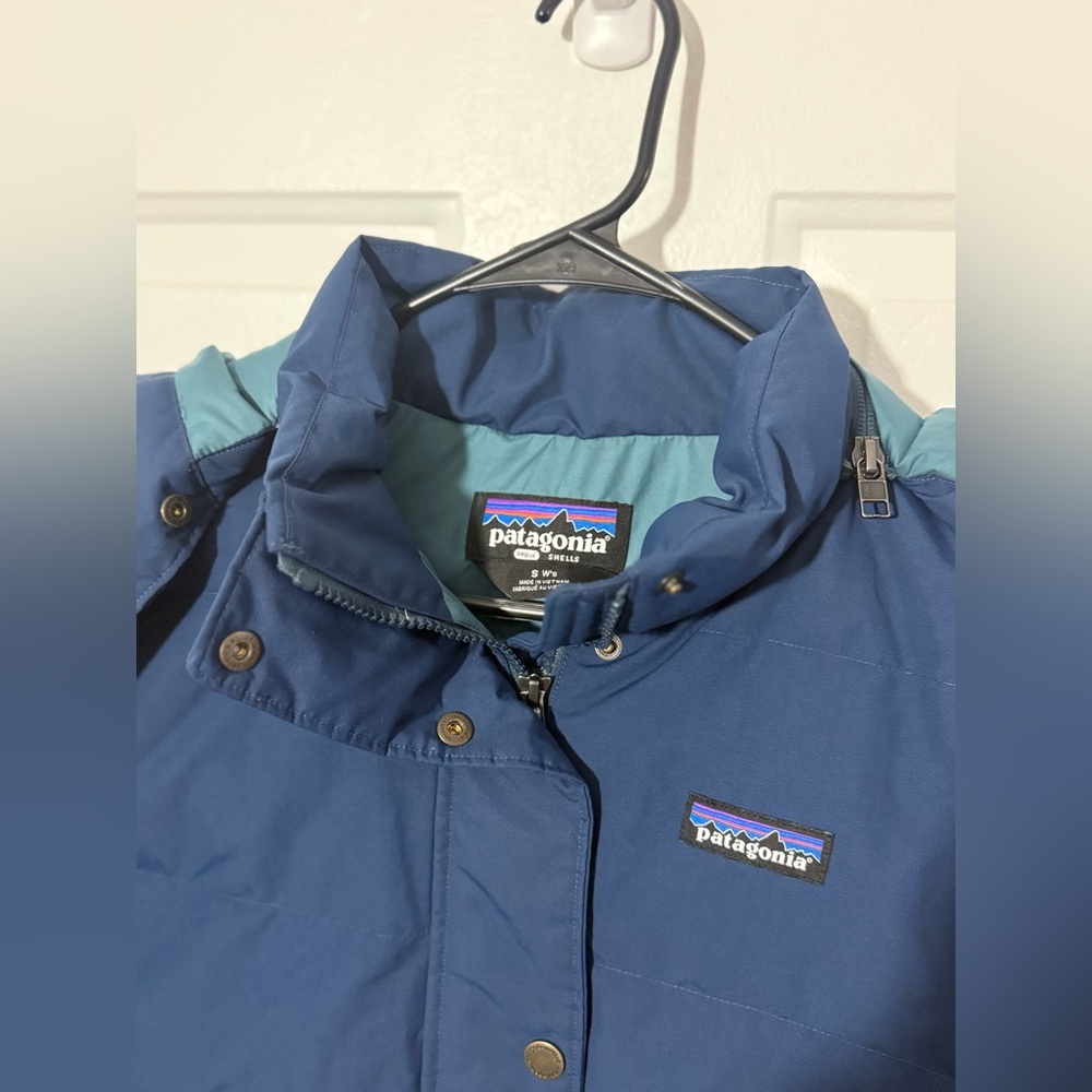 Patagonia Downdrift Jacket Tidepool Blue Small Women's - Picture 10 of 14